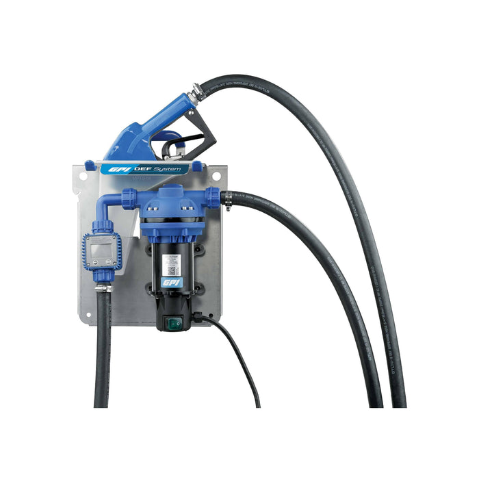 DEF TRANSFER PUMP SYSTEM 12VDC 8GPM TOTE SYSTEM