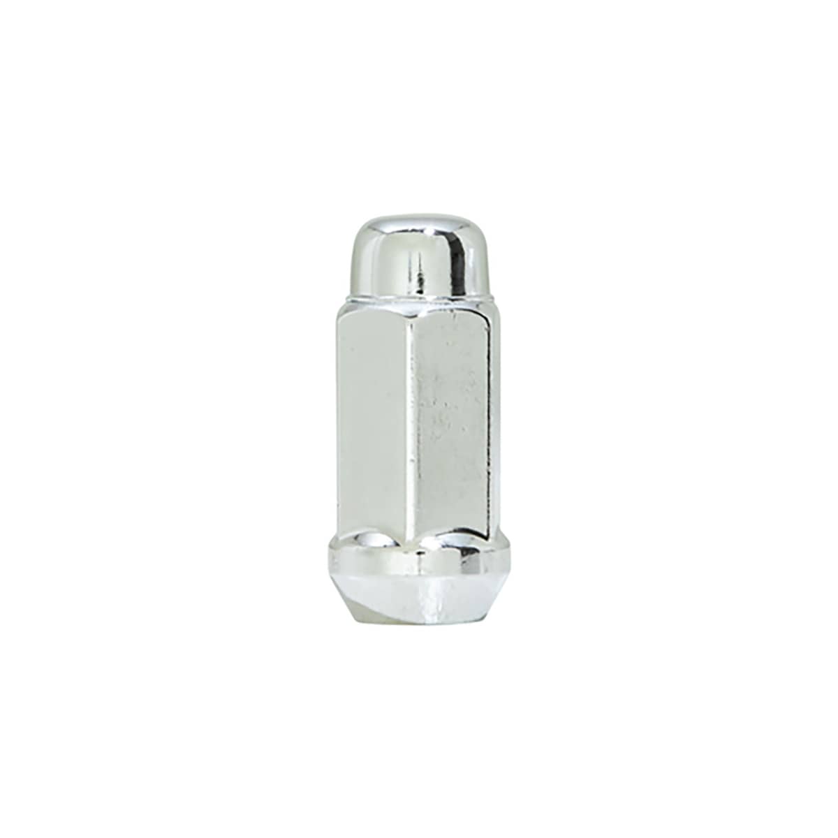 DUPLEX ACORN HEAT TREATED LUG NUT CHROME 7/8" HEX