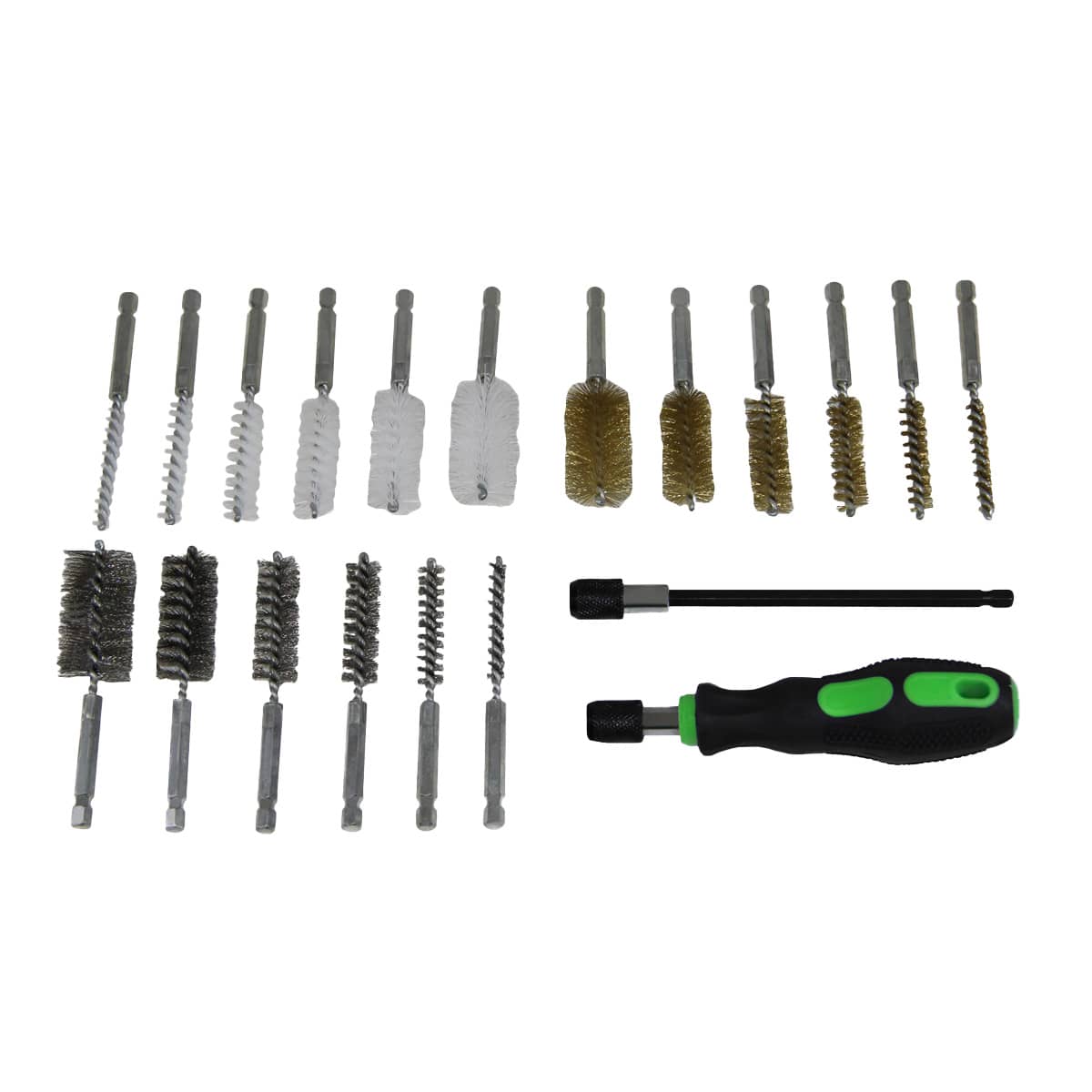 20 PIECE WIRE BRUSH INSERT KIT