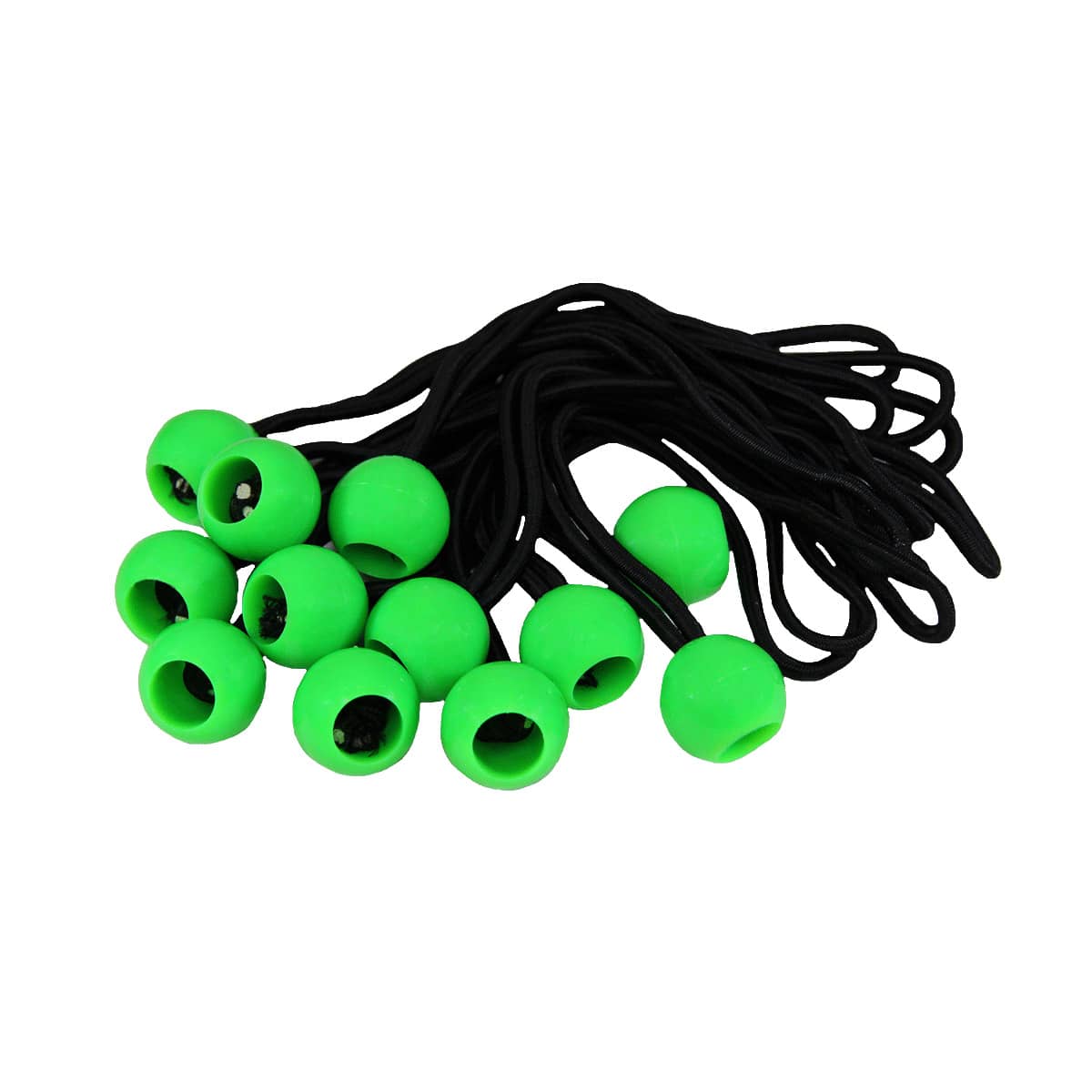12 PIECE 9" BALL ELASTIC CORD SET