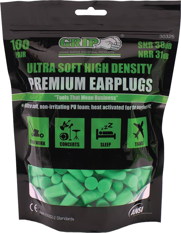 EAR PLUGS - 100 PAIR