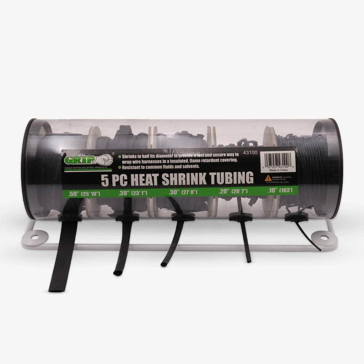 5PC HEAT SHRINK TUBING
