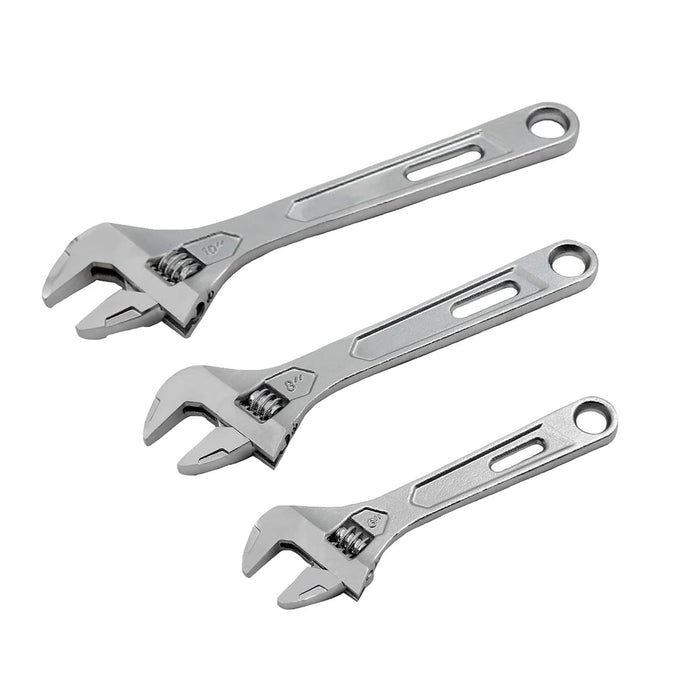 3PC ADJUSTABLE WRENCH SET