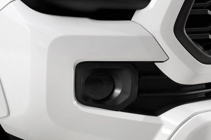 FOG LIGHT CVR 16-23 TACOMA SMOKE