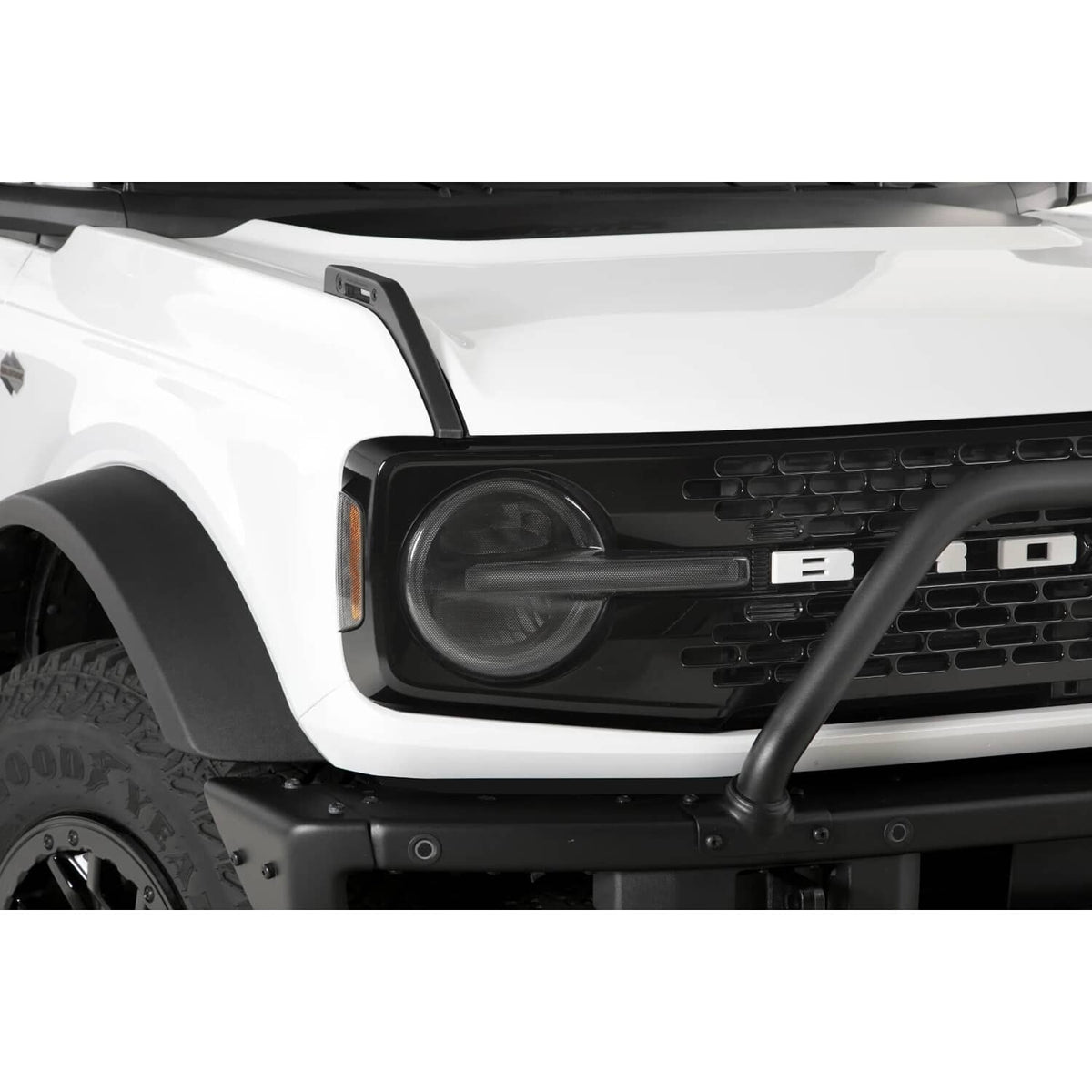 CARBON FIBER HEADLIGHT COVERS 21-26 BRONCO