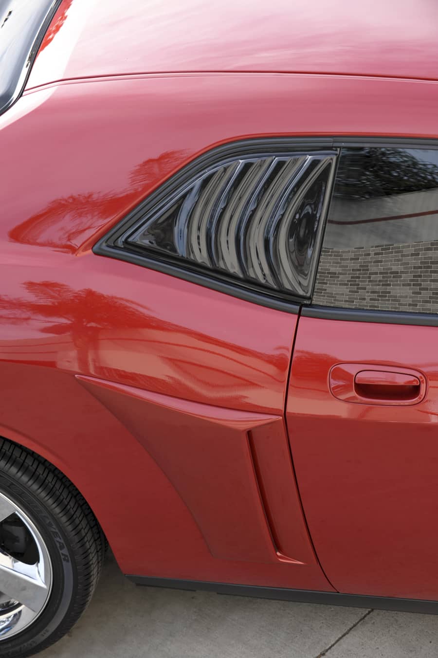 WINDOW LOUVERS 08-23 CHALLENGER
