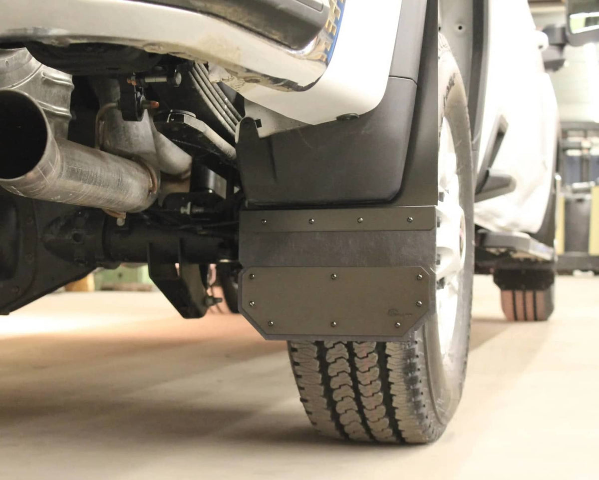 BLACK REAR MUD FLAPS 20-26 CHEV HD