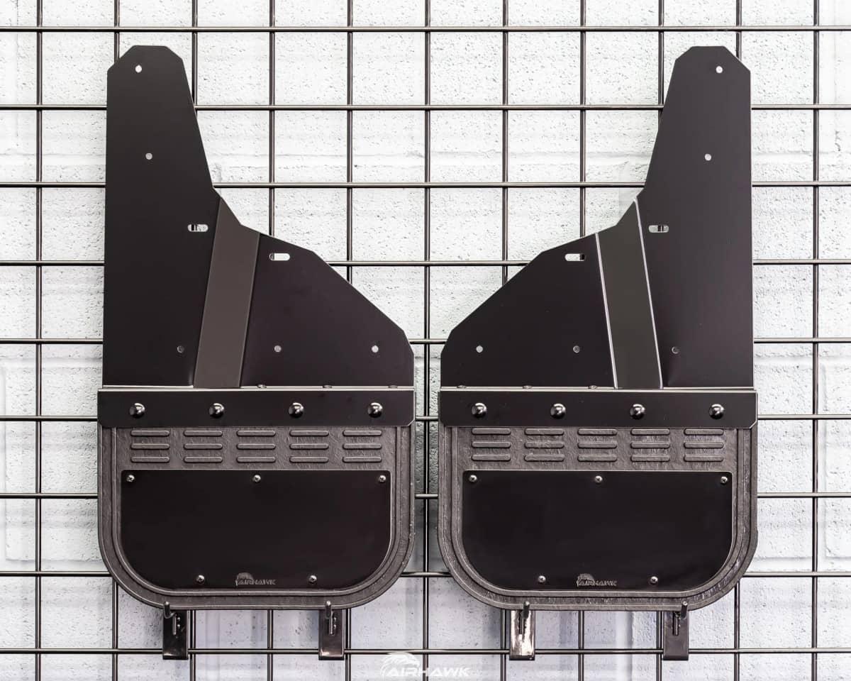 BLACK FRONT MUD FLAPS 20-26 GMC HD