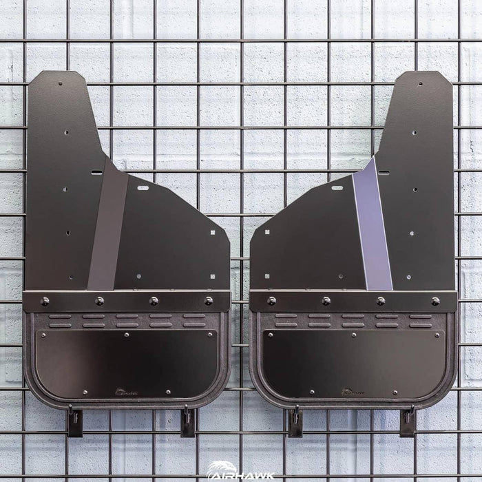 BLACK FRONT MUD FLAPS 20-26 GMC HD