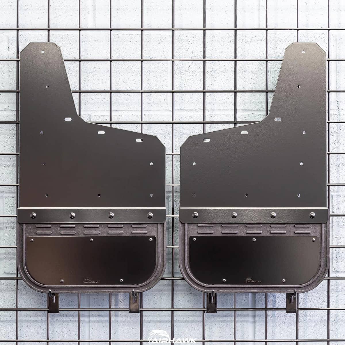 BLACK REAR MUD FLAPS 20-26 GMC HD