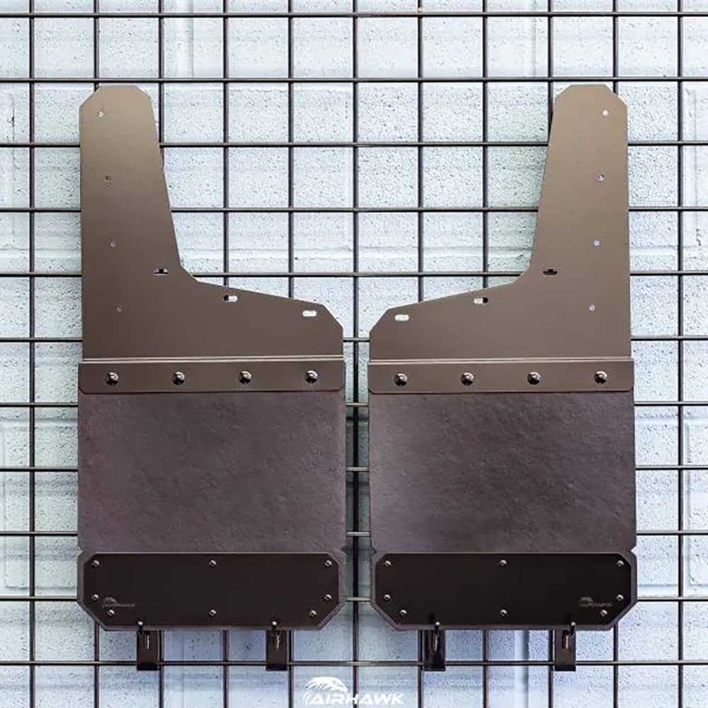 SS REAR MUD FLAPS 22-26 GMC HD AT4X