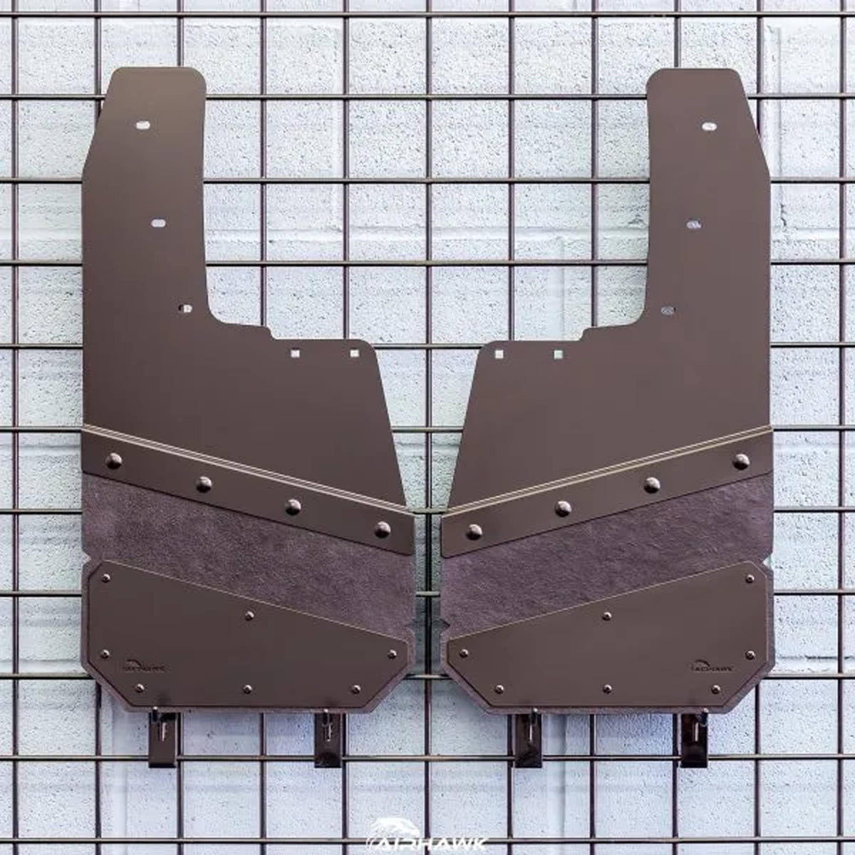 REAR BLACK MUD FLAPS 19-24 RAM 1500