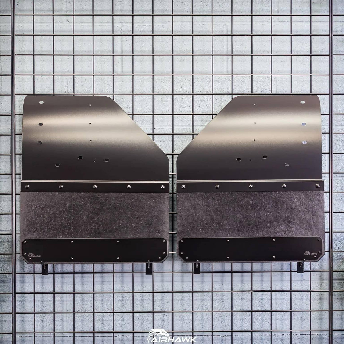 SS REAR MUD FLAPS 17-26 S/DUTY DUALLY