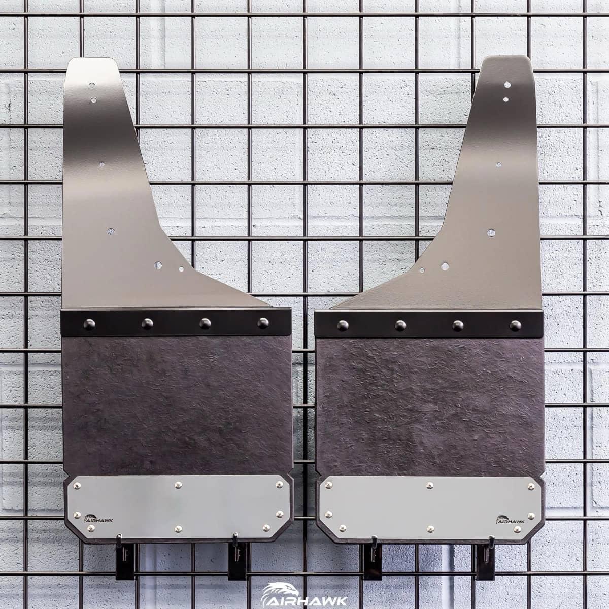 SS FRONT MUD FLAPS 17-26 S/DUTY