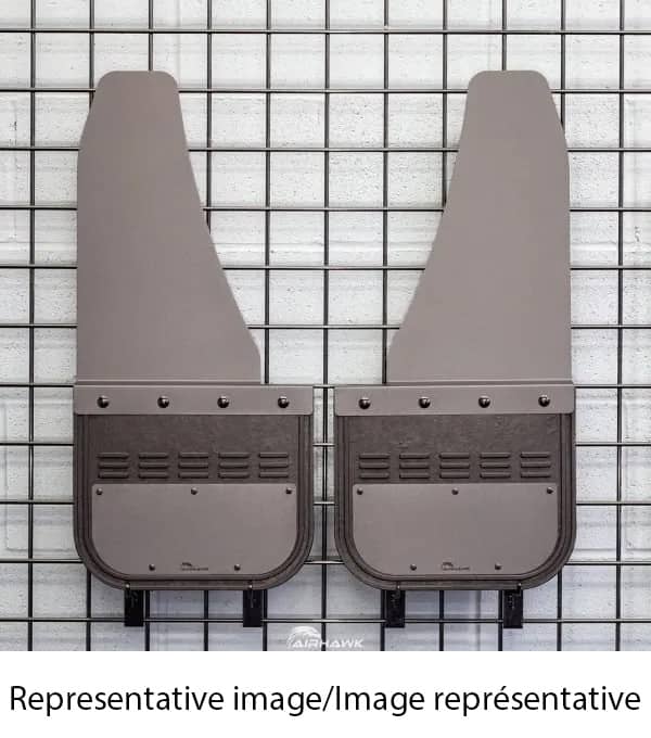 OFFSET MUD FLAP 14" WITH 18" BRACKET
