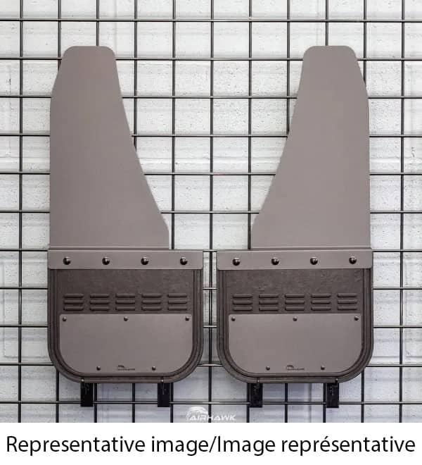 OFFSET MUD FLAP 12" WITH 18" BRACKET