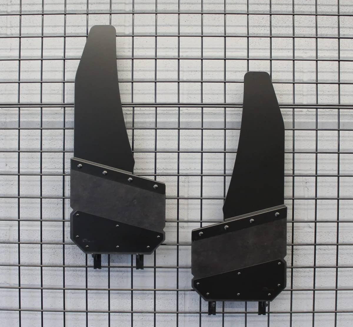 MUD FLAPS ANGLED CUT 14" - LONG TOP