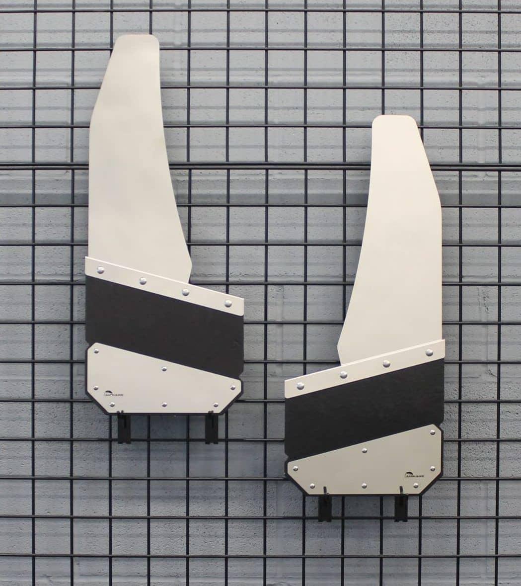 MUD FLAPS ANGLED CUT 14"