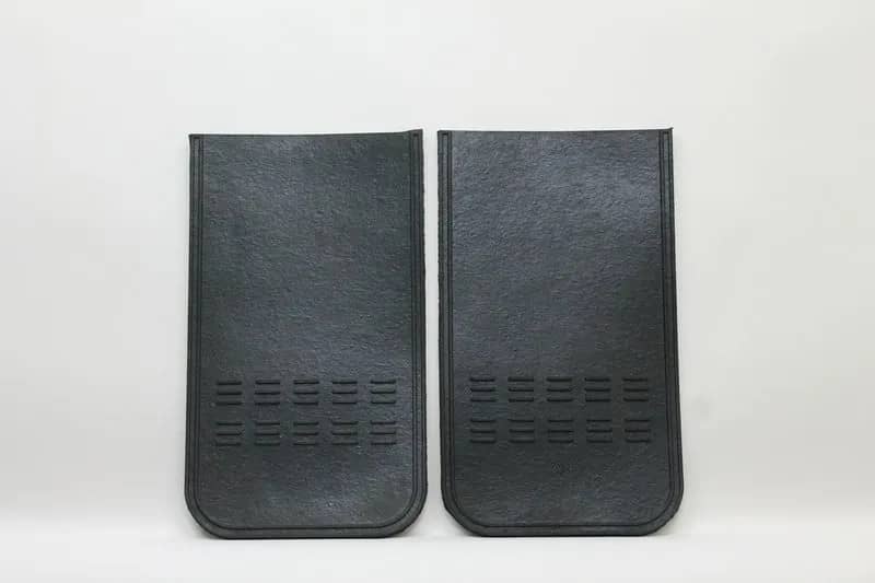 MUD FLAPS 14X25 BLACK