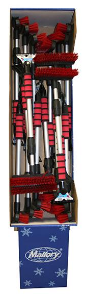 LOADED DISPLAY 36IN TELE SNOWBROOM 16 UNITS