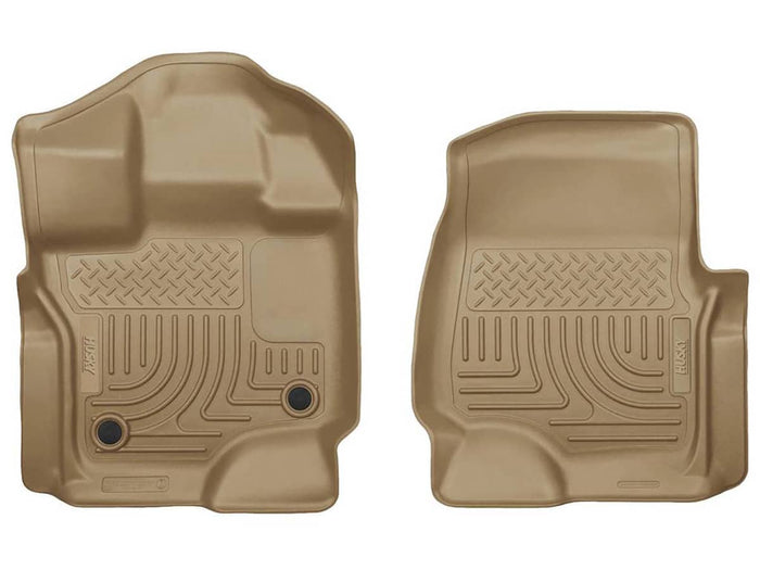 WEATHERBEATER TAN FRONT FLOOR LINERS 15-26 F-150 EXTENDED/CREW CAB