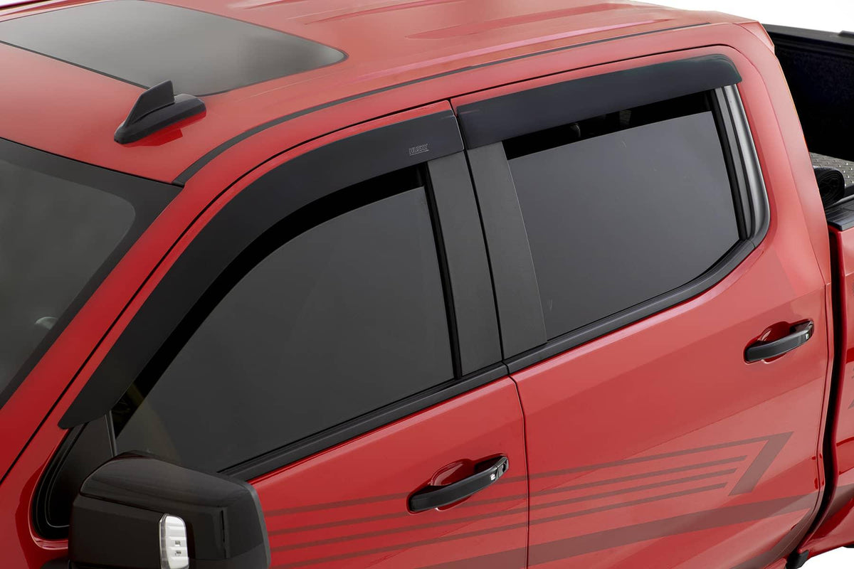 SMOKE LO PROFILE VENTVISORS 19-26 GM 1500/20-26 HD CREW CAB