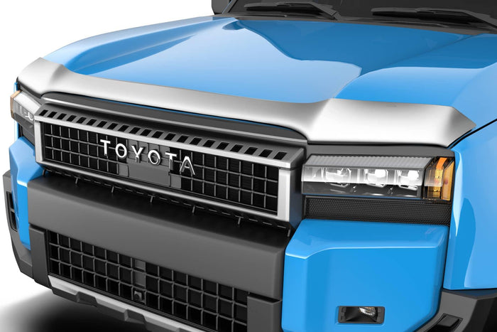 CHROME AEROSKIN HOOD PROTECTOR 24-26 LAND CRUISER