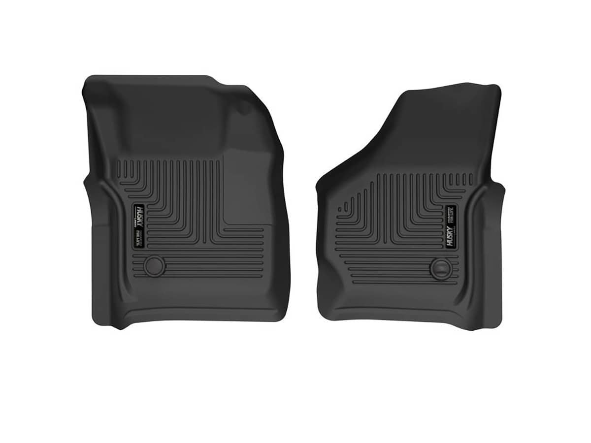 X-ACT CONTOUR FRONT FLOOR LINERS 99-07 FORD F250 S/DUTY CREW CAB