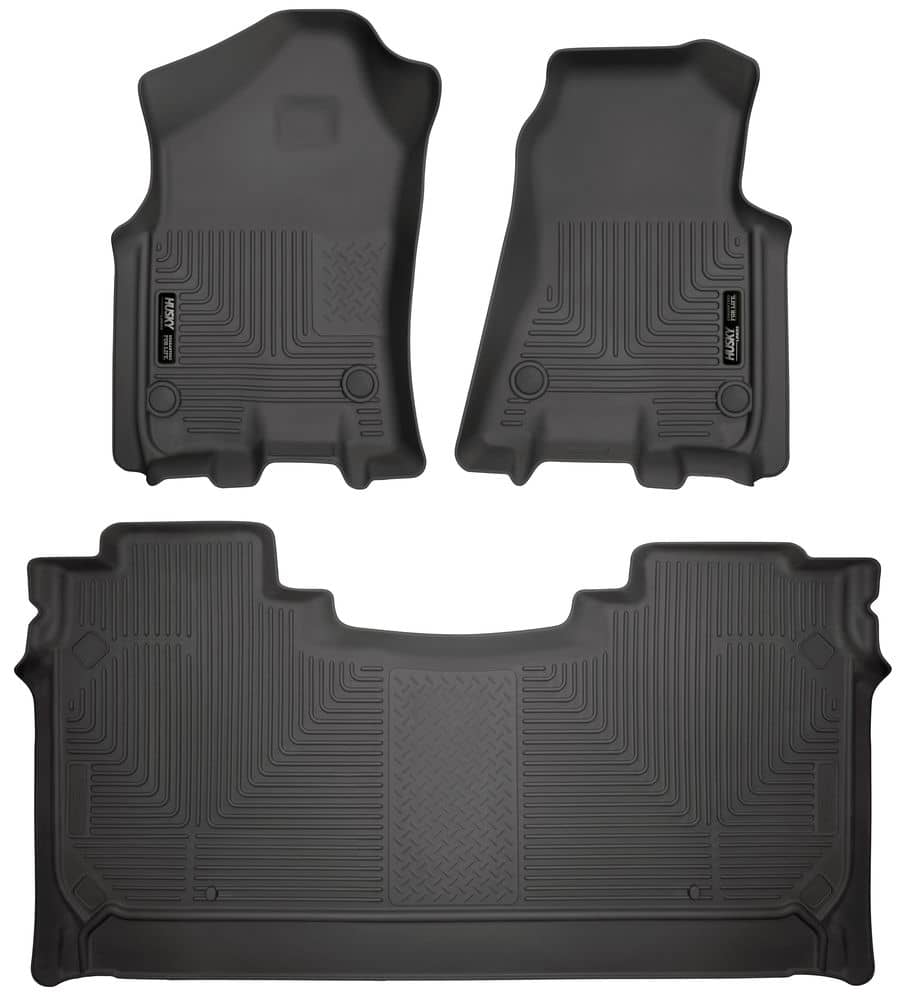 WEATHERBEATER FRONT & REAR FLOOR LINERS 19-24 RAM 1500 CREW CAB