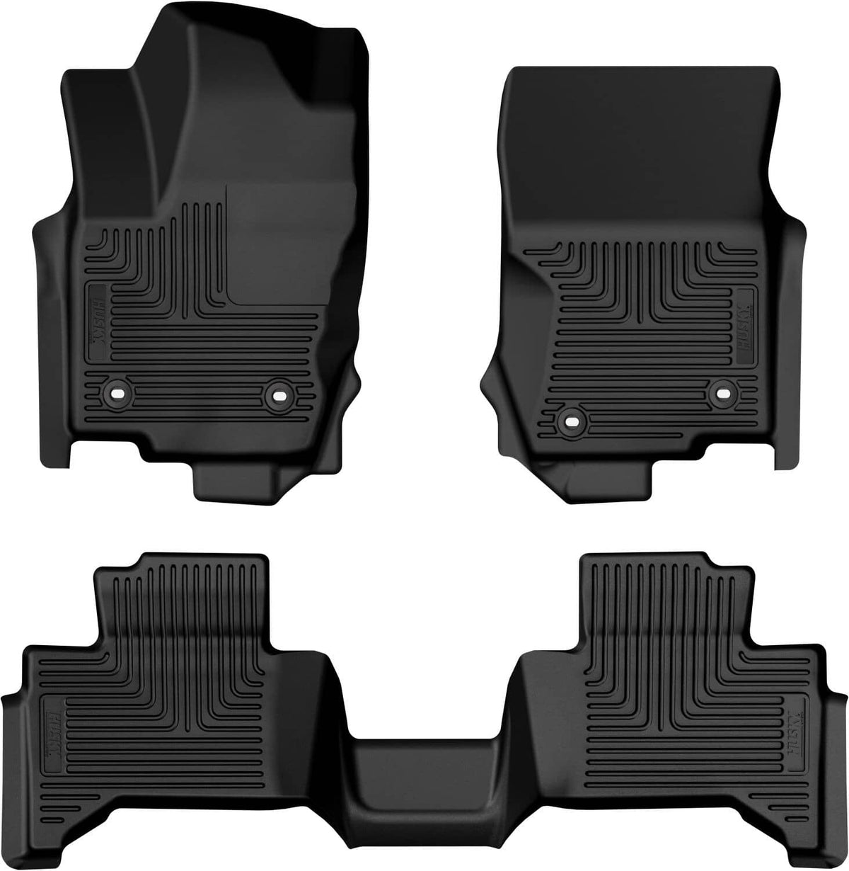 WEATHERBEATER FRONT AND 2ND ROW FLOOR LINERS 24-26 GX/LAND CRUISER