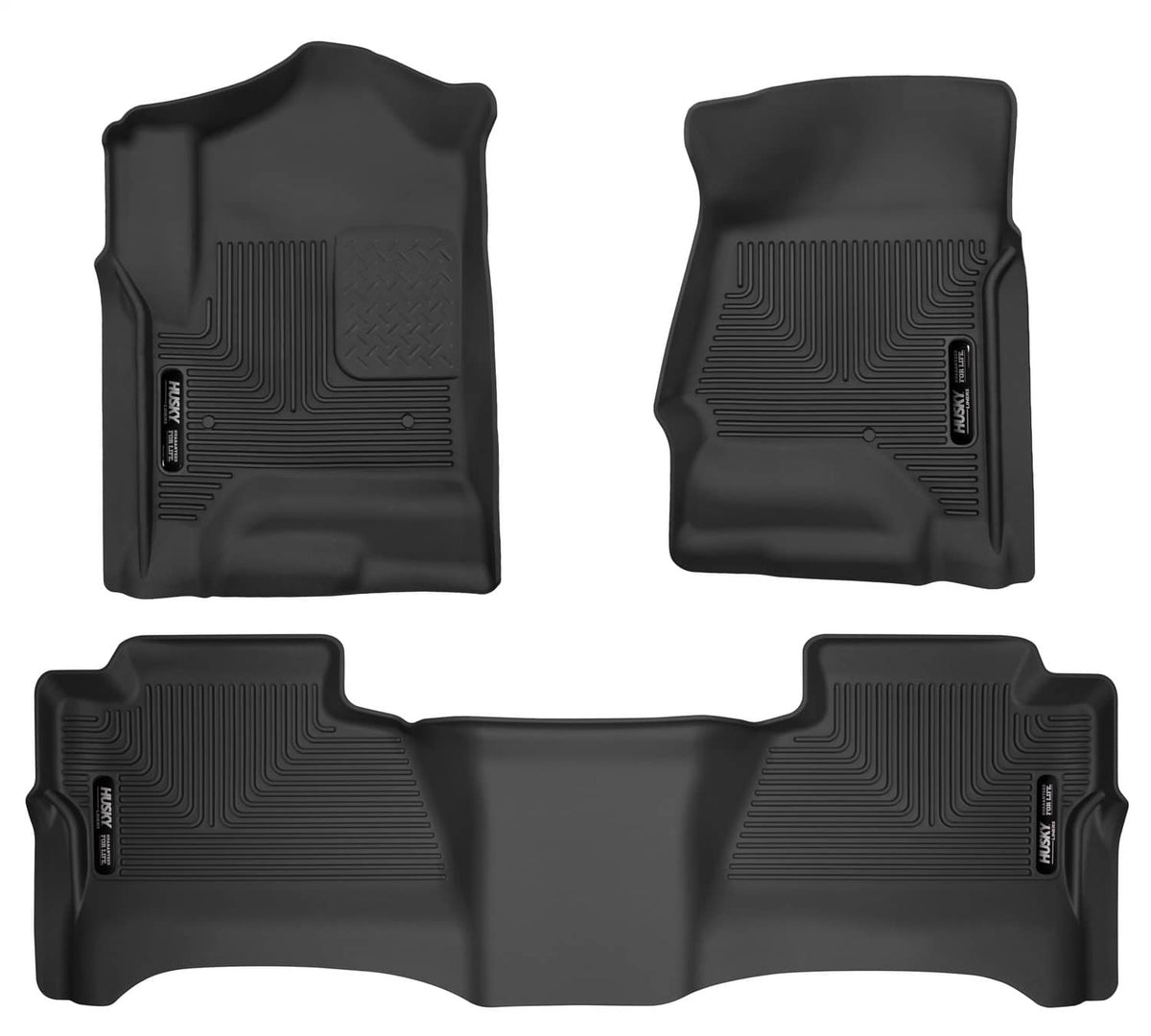 WEATHERBEATER FRONT & 2ND ROW LINERS 14-18 GM 1500/ 15-19 HD CREW