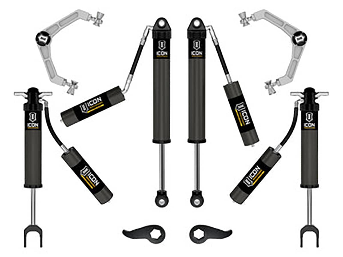 STAGE 2 2-3.5" LIFT KIT W/ BILLET UCA 20-26 GM HD