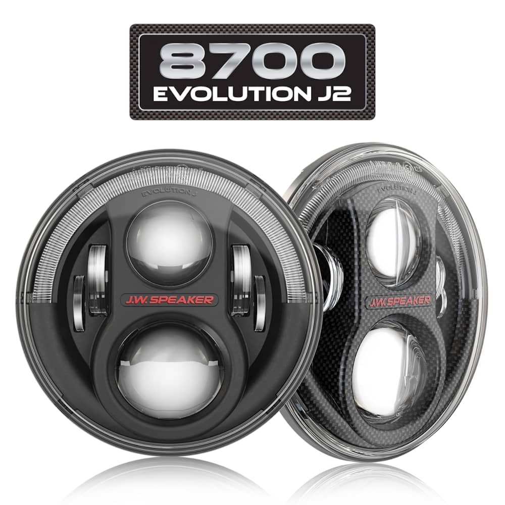 8700 EVOLUTION J2 WRANGLER LED HEADLIGHTS