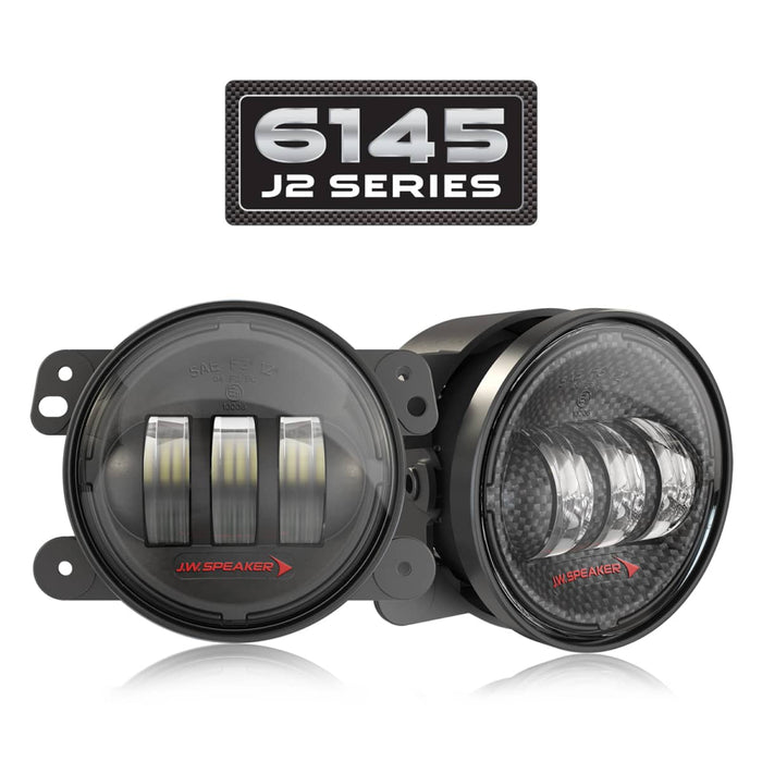 6145J2 LED FOG LIGHTS (2) 07-18 WRANGLER JK