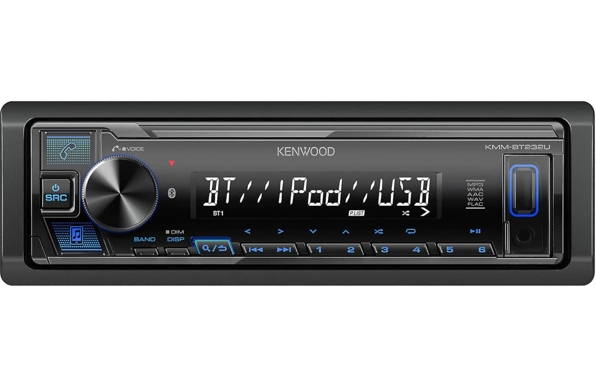1-DIN MECHLESS RECEIVER