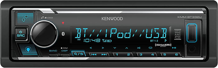 1-DIN MECHLESS RECEIVER