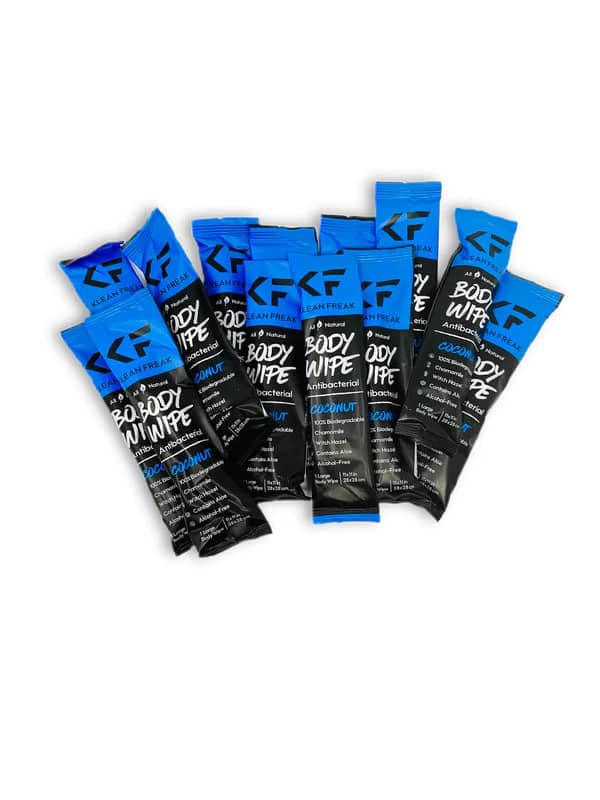 BODY WIPES - COCONUT - 12 PACK