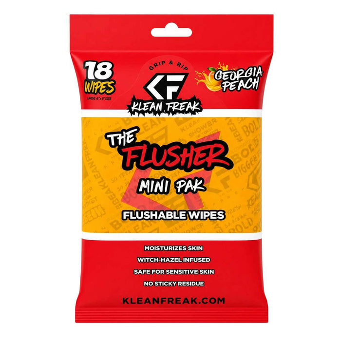 THE FLUSHER 18 MINI PAK GEORGIA PEACH