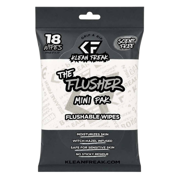 THE FLUSHER 18 MINI PAK SCENT FREE