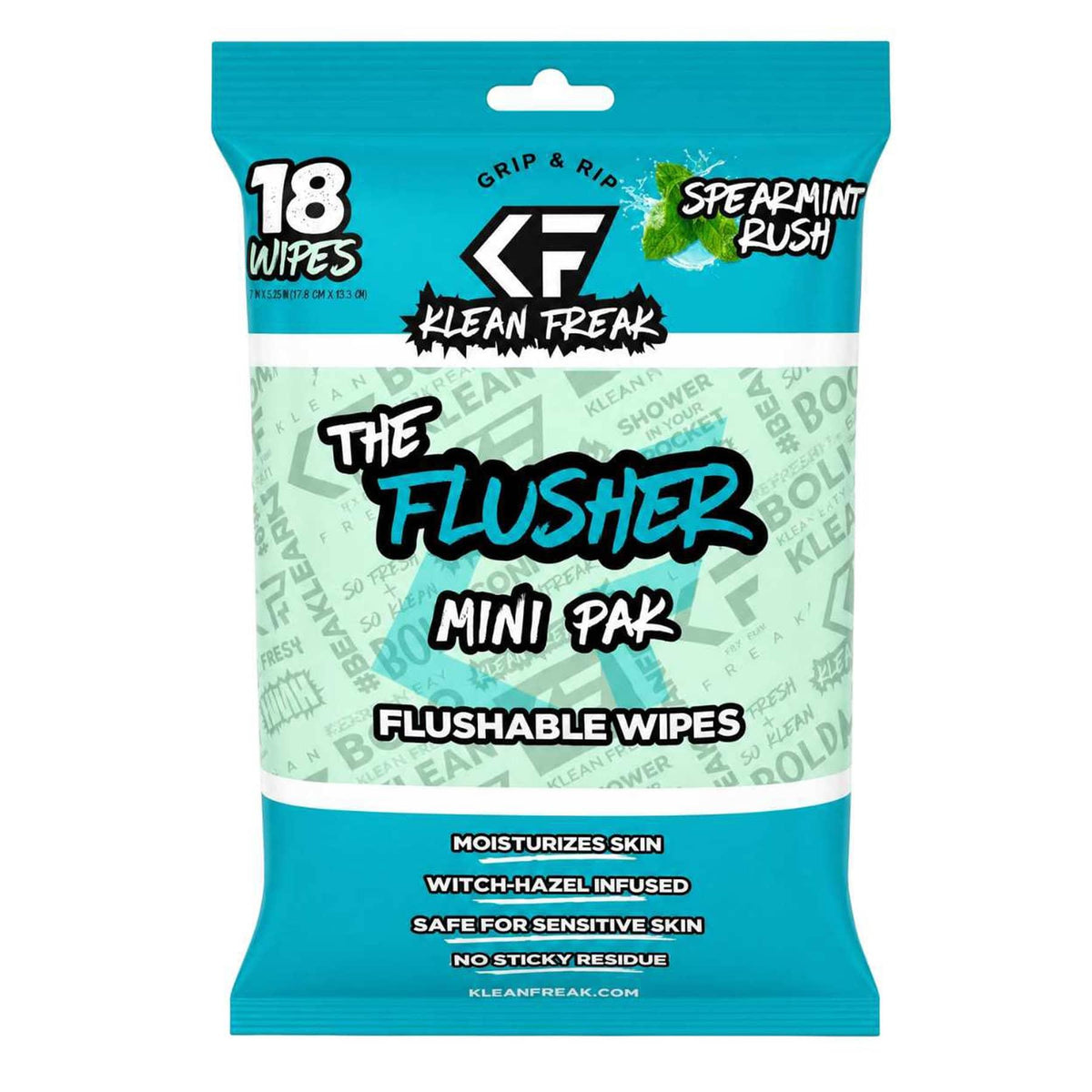 THE FLUSHER 18 MINI PAK SPEARMINT RUSH