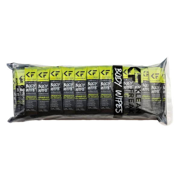 BODY WIPES - LEMON GRASS - 100 PACK