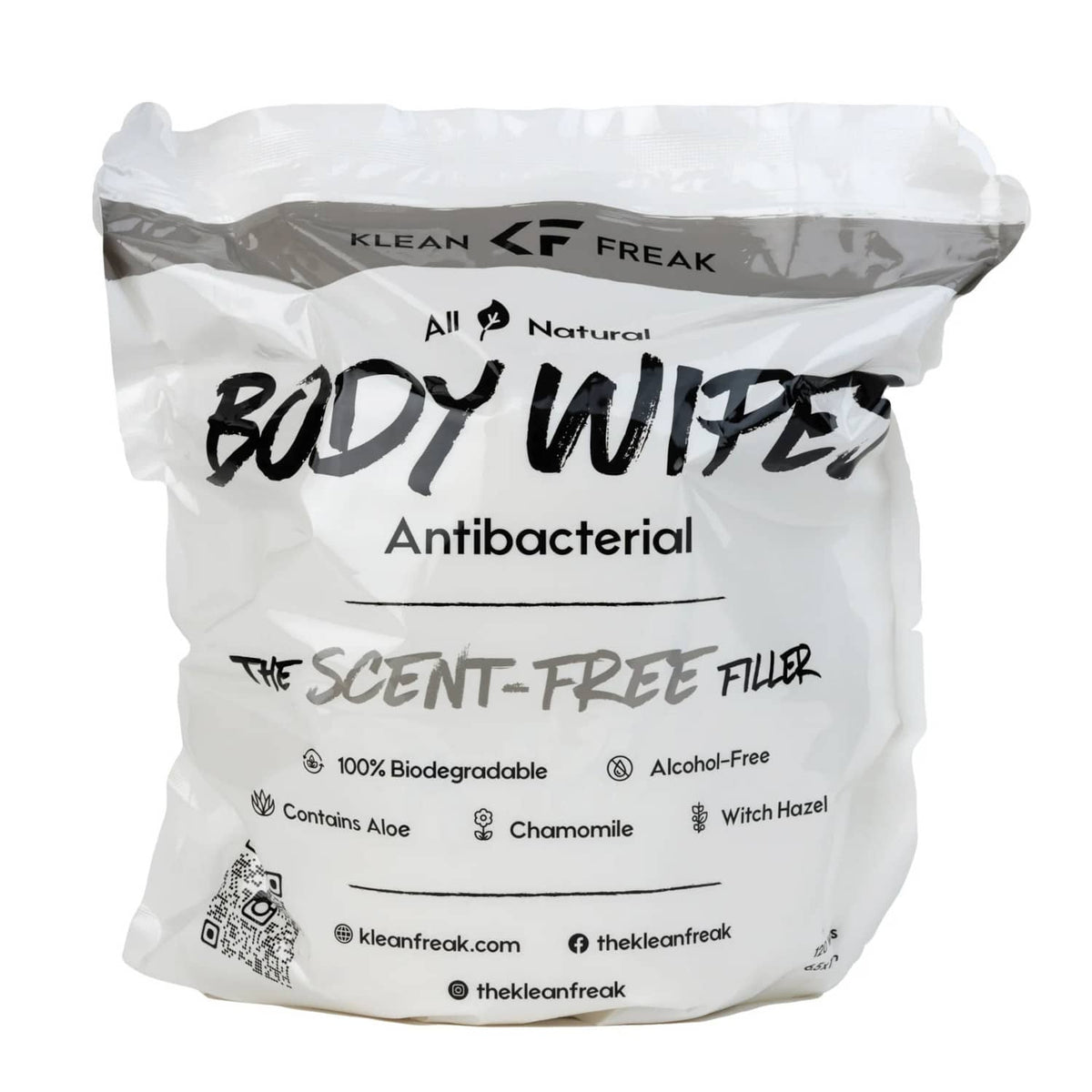 THE FILLER SCENT FREE BODY WIPES