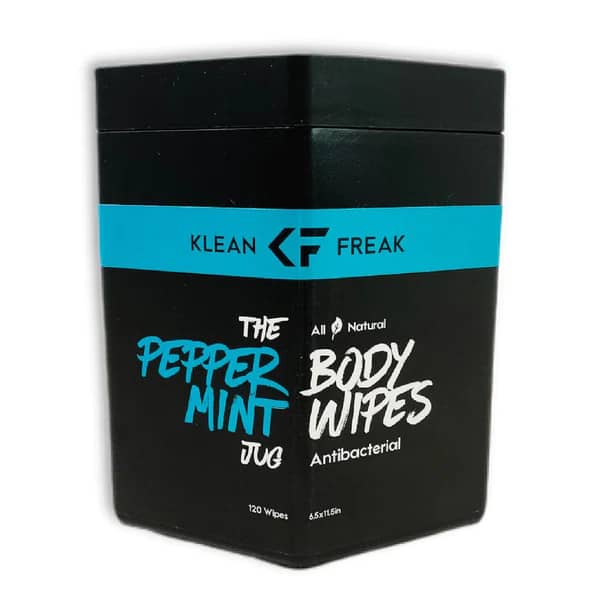 BODY WIPES - PEPPERMINT - THE JUG