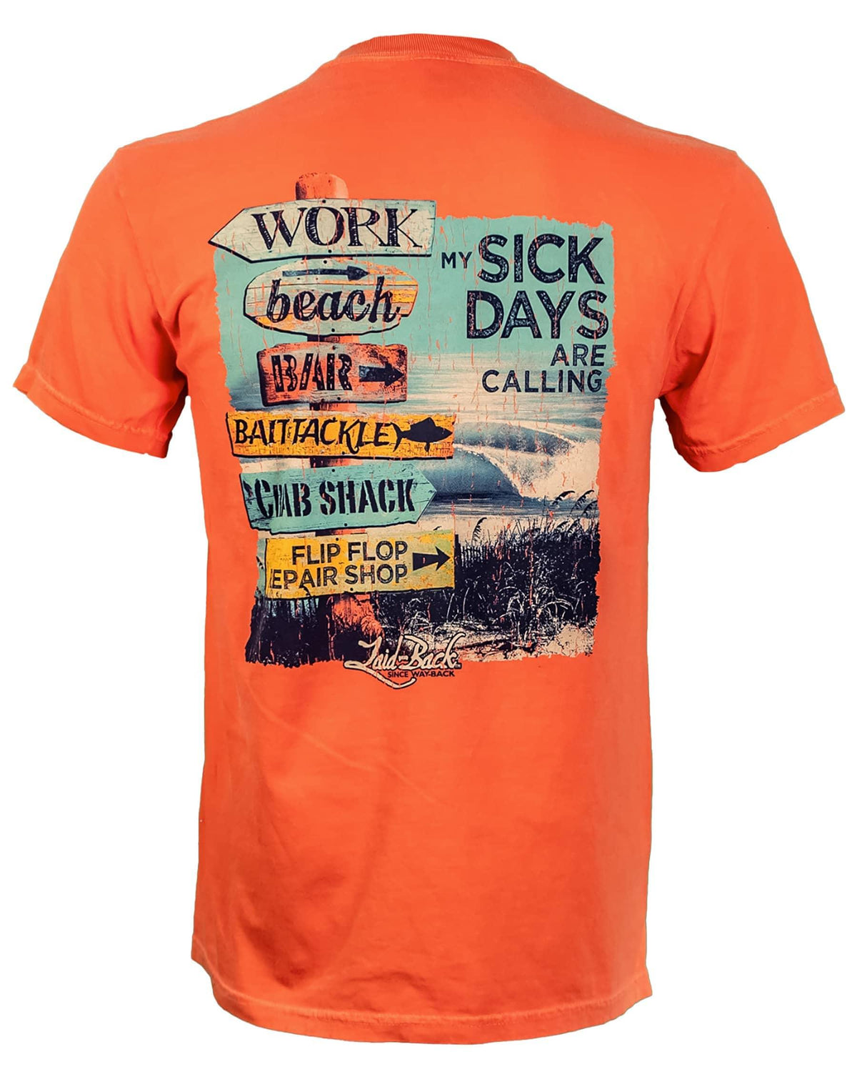 BEACH SIGNS T-SHIRT
