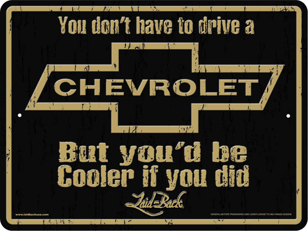 SIGN COOLER CHEV