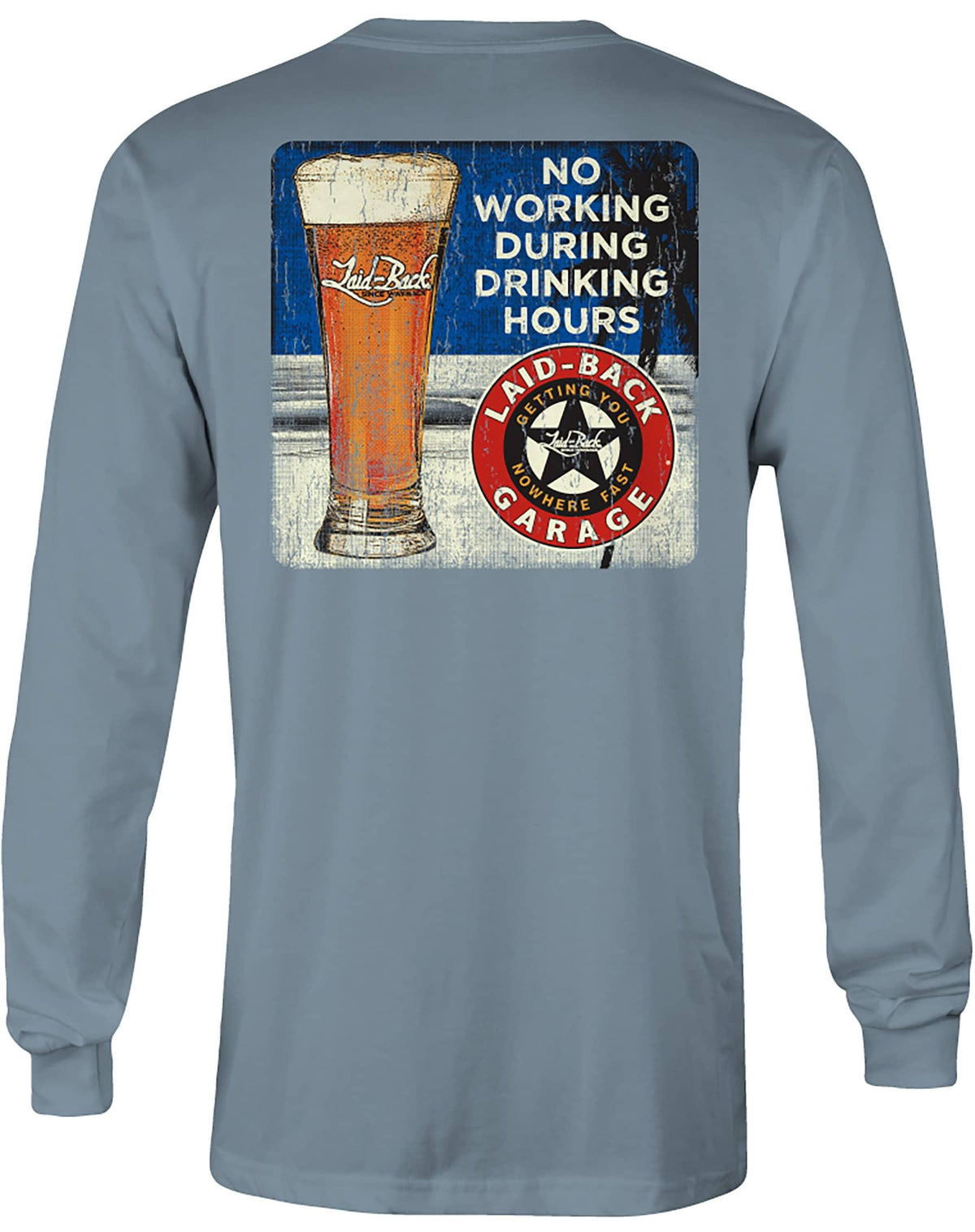 MOTORWAY BEER LONG SLEEVE T-SHIRT