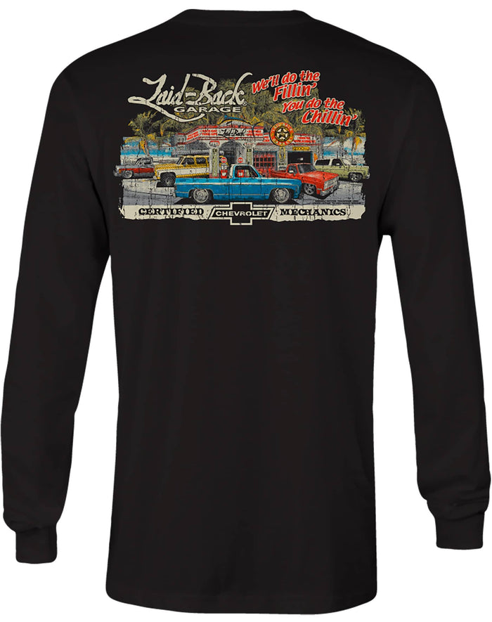 DREAM GARAGE SQUARE BODIES LONG SLEEVE T-SHIRT
