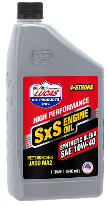 10W-40 SXS ENGINE OIL