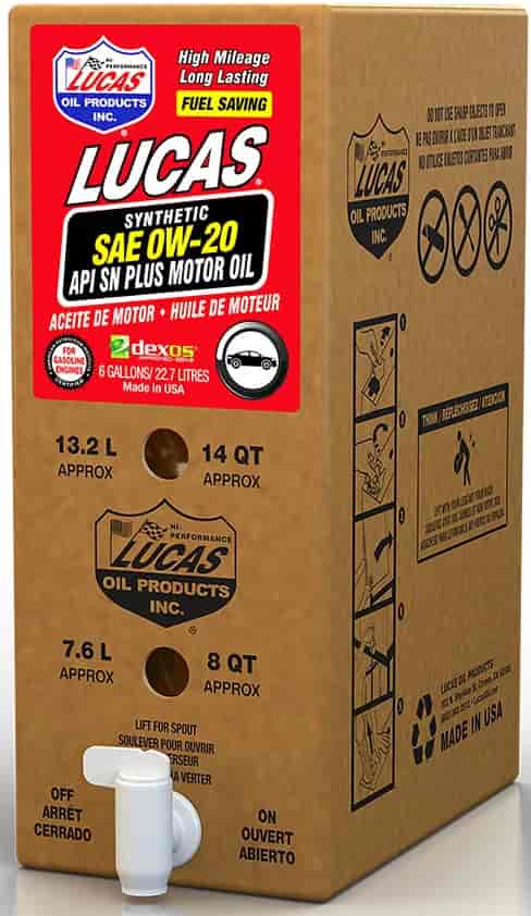 0W-20 SYNTHETIC ENGINE OIL 6G