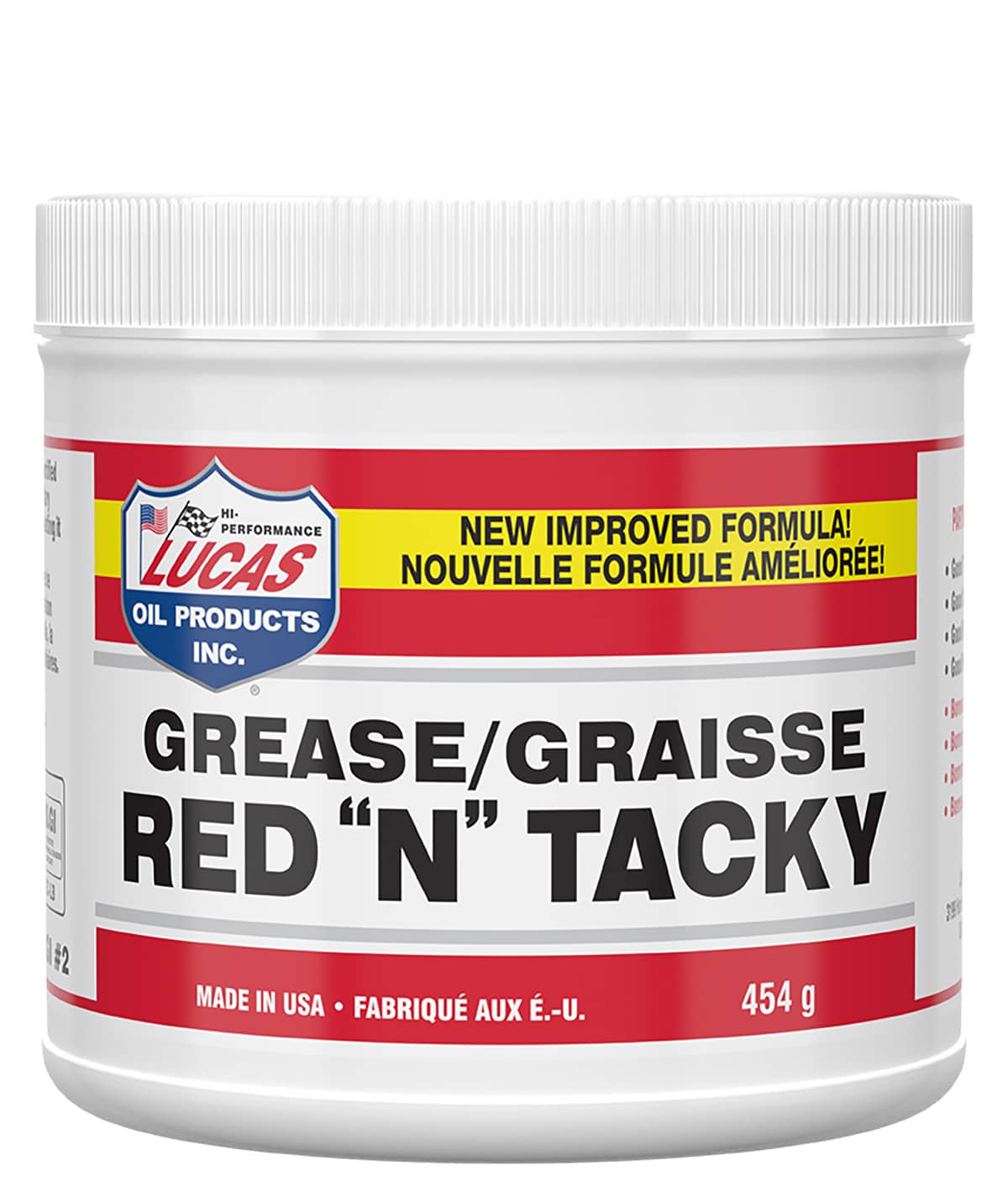 RED "N" TACKY GREASE 454G TUB